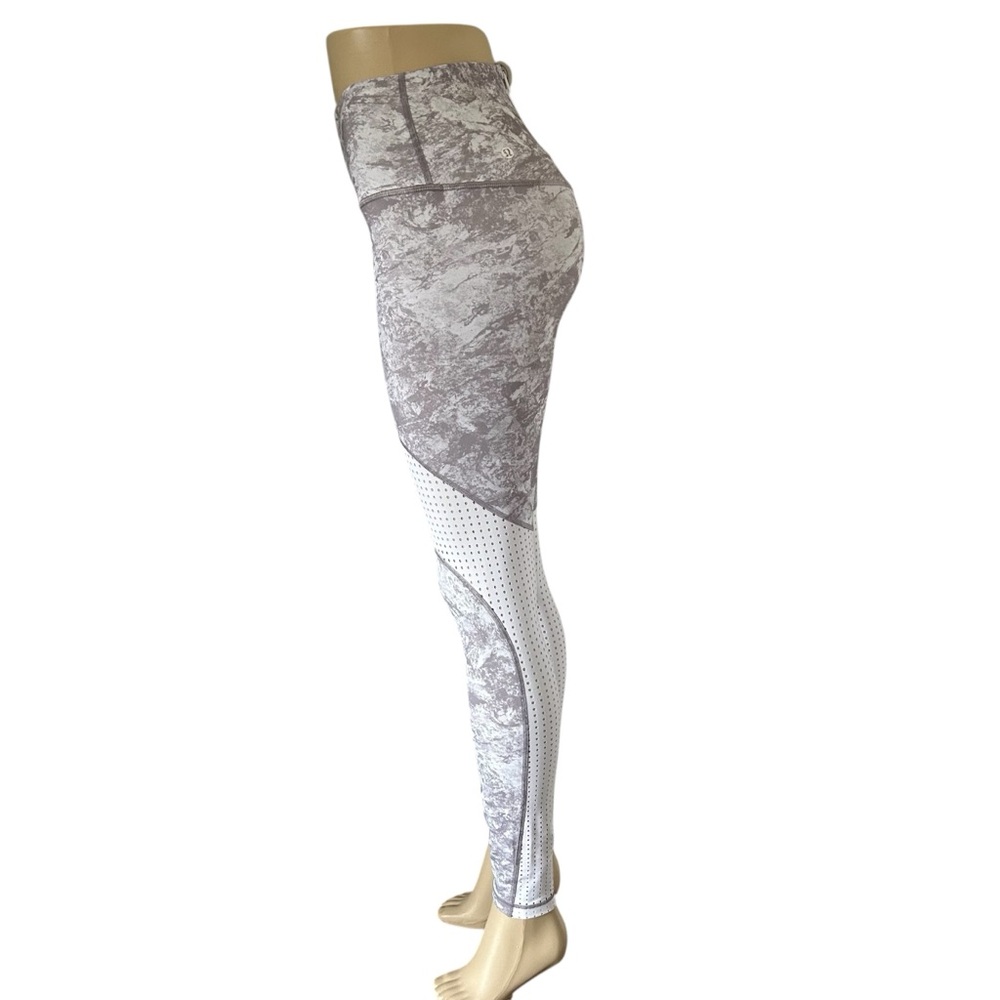 Lululemon Beach Break Paddle Swim High Rise Legging Back Zipper RARE Size 4